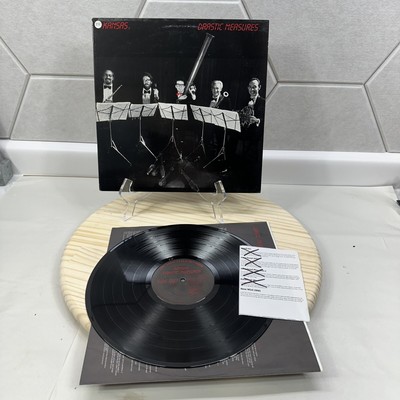 Original Kansas Drastic Measures USA Vinyl LP In Shrink Near Mint