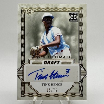 2020 Leaf Ultimate - Tink Hence - Auto /75 - Rookie (RC)