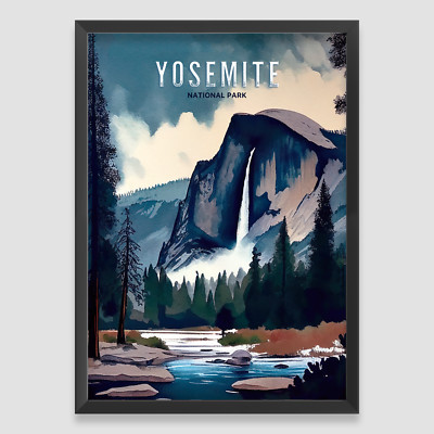 Travel National Park Poster Retro Art Tourism City Holiday Vintage Prints