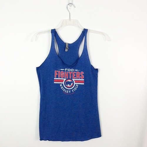 Foo Fighters Woman's Graphic Muscle Shirt Band Tour Wrigley Field Chicago Sz M