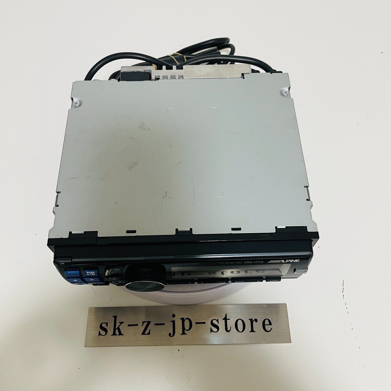 アルパイン　CDA-117JI Bluetooth MP3 CD Alpine CDA-117Ji 1DIN CD USB AUX w/Ai-Net BT Receiver Tested
