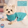 Dog Clothes for Small Dogs Fleece Vest Dog Sweater Boy Girl, Warm Pullover Fleece Doggie Jacket, Winter Pet Ourfit Chihuahua Sweater - Yorkie Clothes (Lake Blue, XX-Small)