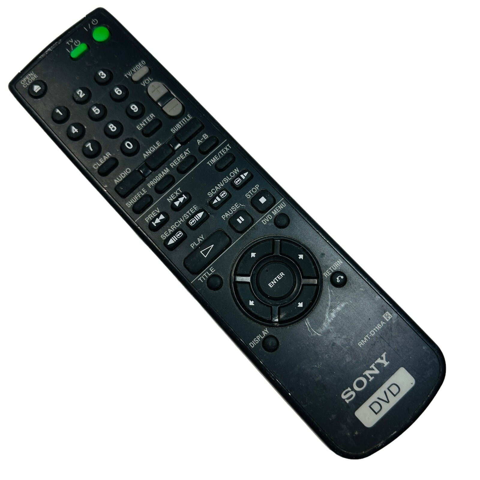 SONY RMT-D116A DVD Remote Control Black for DVP-S350 DVP-S36 DVP-S360 DVP-S363