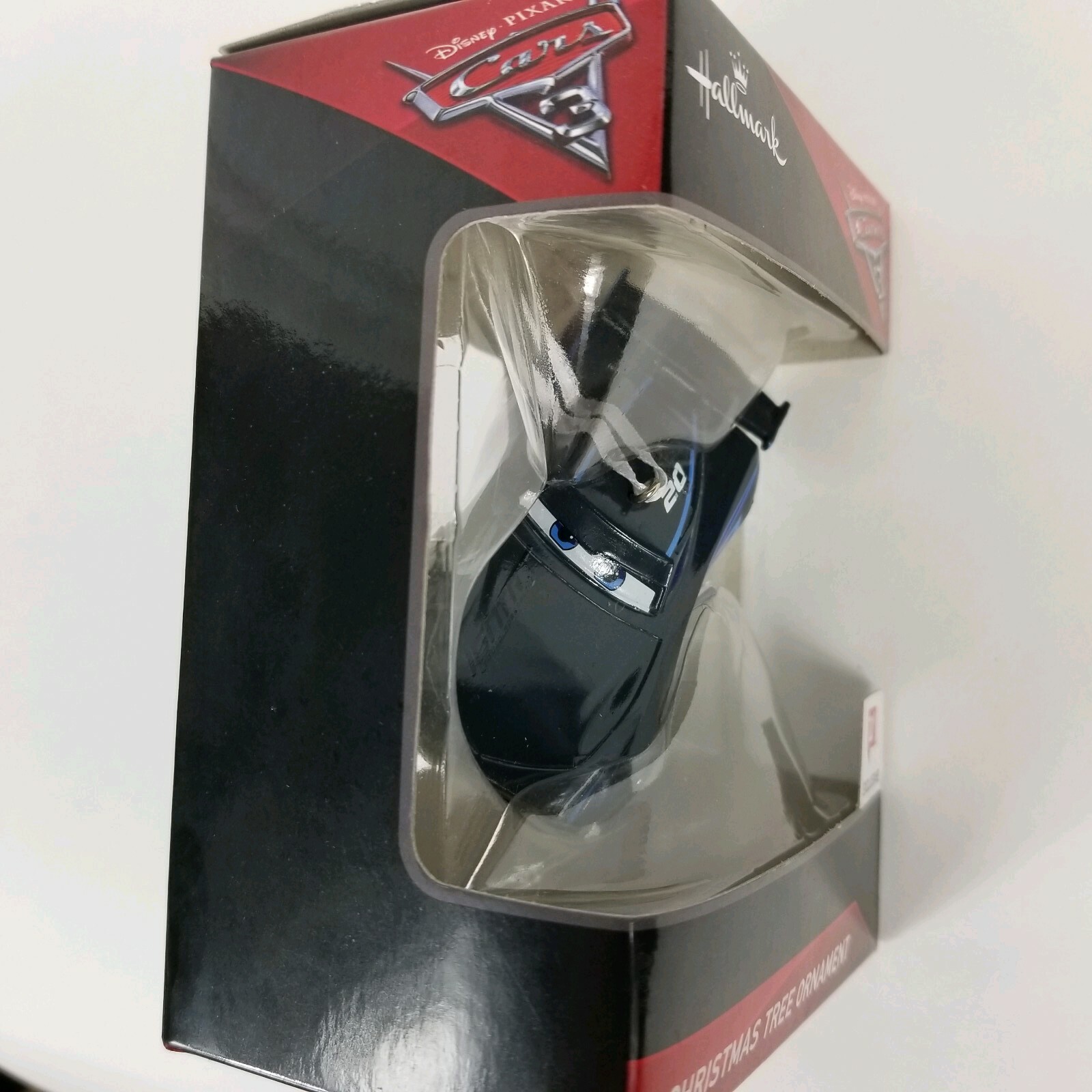 Hallmark Disney Pixar Cars 3 Jackson Storm #20 Christmas Tree Ornament Walgreens
