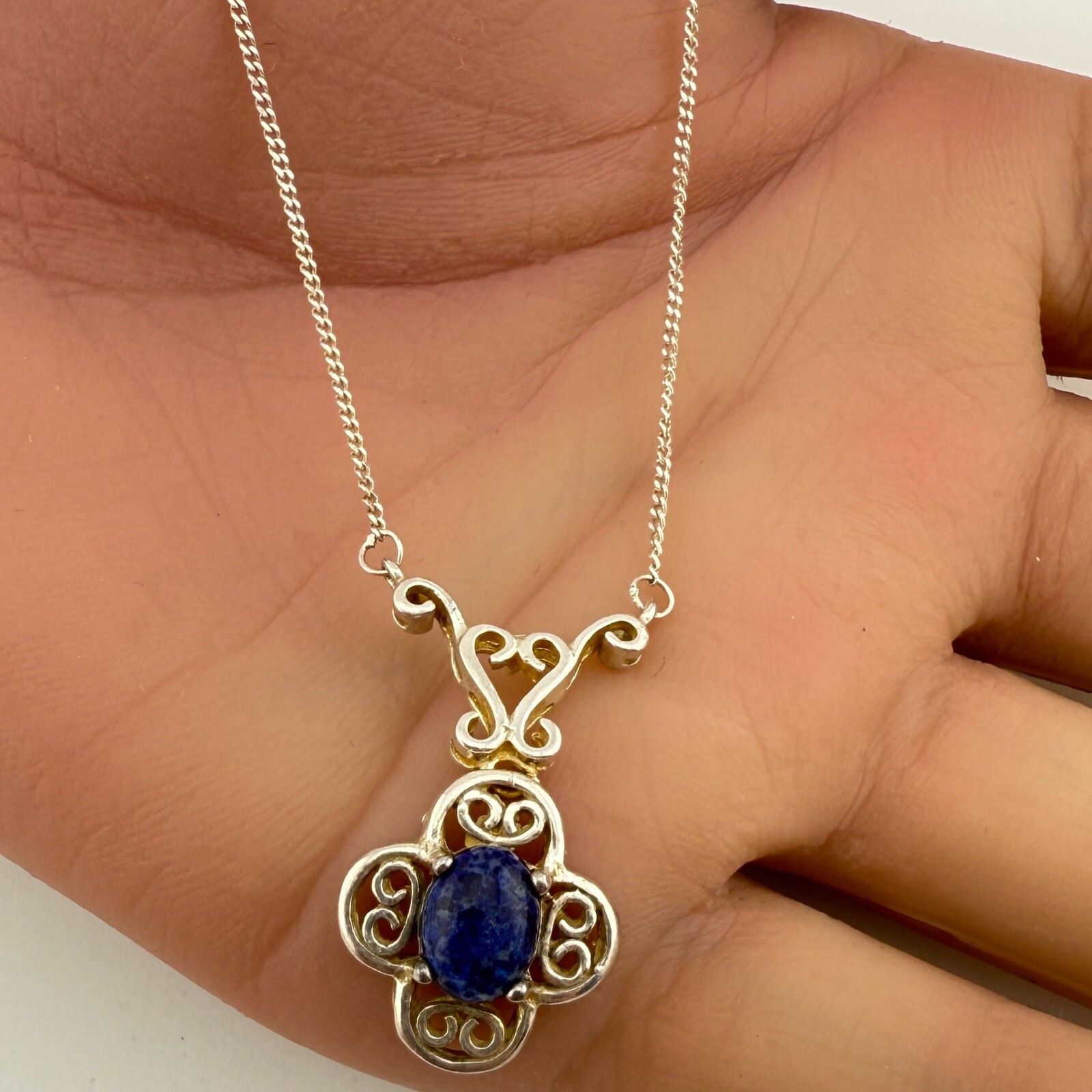 アクセサリー Vintage Mexican silver necklace charm s-l400.jpg
