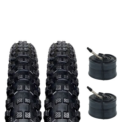 ZOL Bundle 2 Pack Z1221 Mtb Tires and Tube 29x2.10, Presta/French 48mm Valve