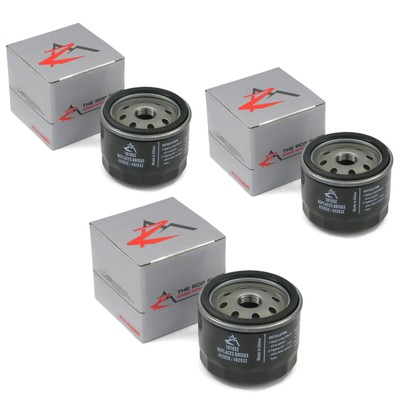 Set of 3 Lawn Mower Oil Filters for Ferris 510227874, Gravely 21548100,?21550800