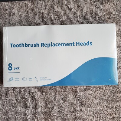 8x KNFLLKW Toothbrush Replacement Compatible with Phillips Sonicare/Snap Dupont