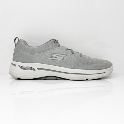 

Skechers Womens Go Walk Arch Fit 124485 Серые повседневные кроссовки, размер 11, Серый, Go Walk Arch Fit