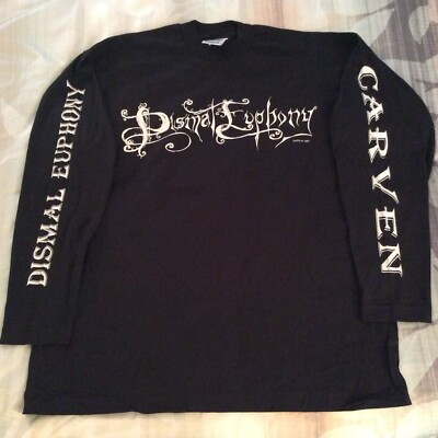 DISMAL EUPHONY Carven LS Shirt  XL, Azarath, The Chasm, Inquisition, Urgehal