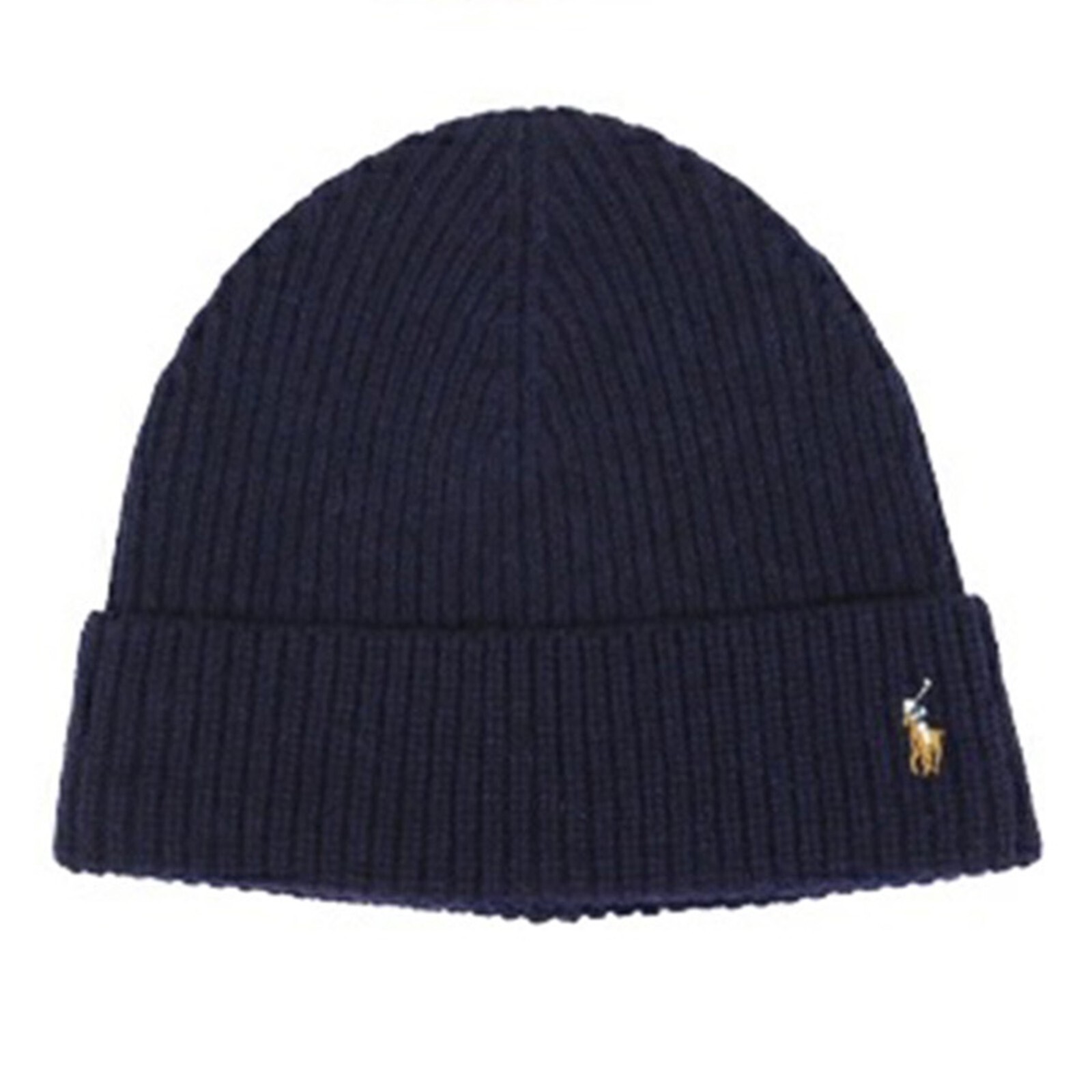 Шапочка-чулок Polo Ralph Lauren, шляпа-часы, шапочка-бини с пони - Темно-синий