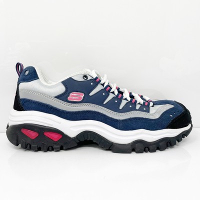 

Skechers Womens Energy Wave Linxe 13400W Blue Повседневная обувь Кроссовки Размер 9, Синий, Energy Wave Linxe