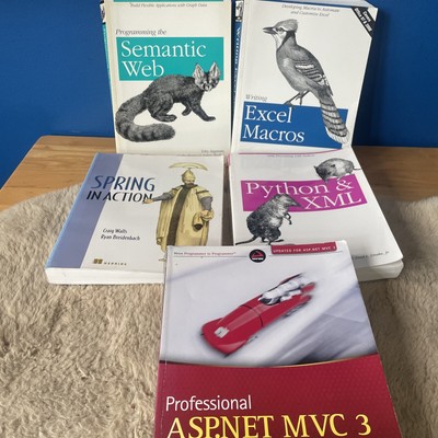 Computer Books Python & XML Asp.net MVC 3 & More 
