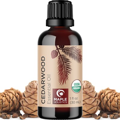 Certified Organic Cedarwood Essential Oil