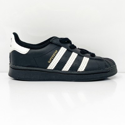 

Adidas Boys Superstar EF5396 Черная повседневная обувь Кроссовки Размер 8K, Черный, Superstar