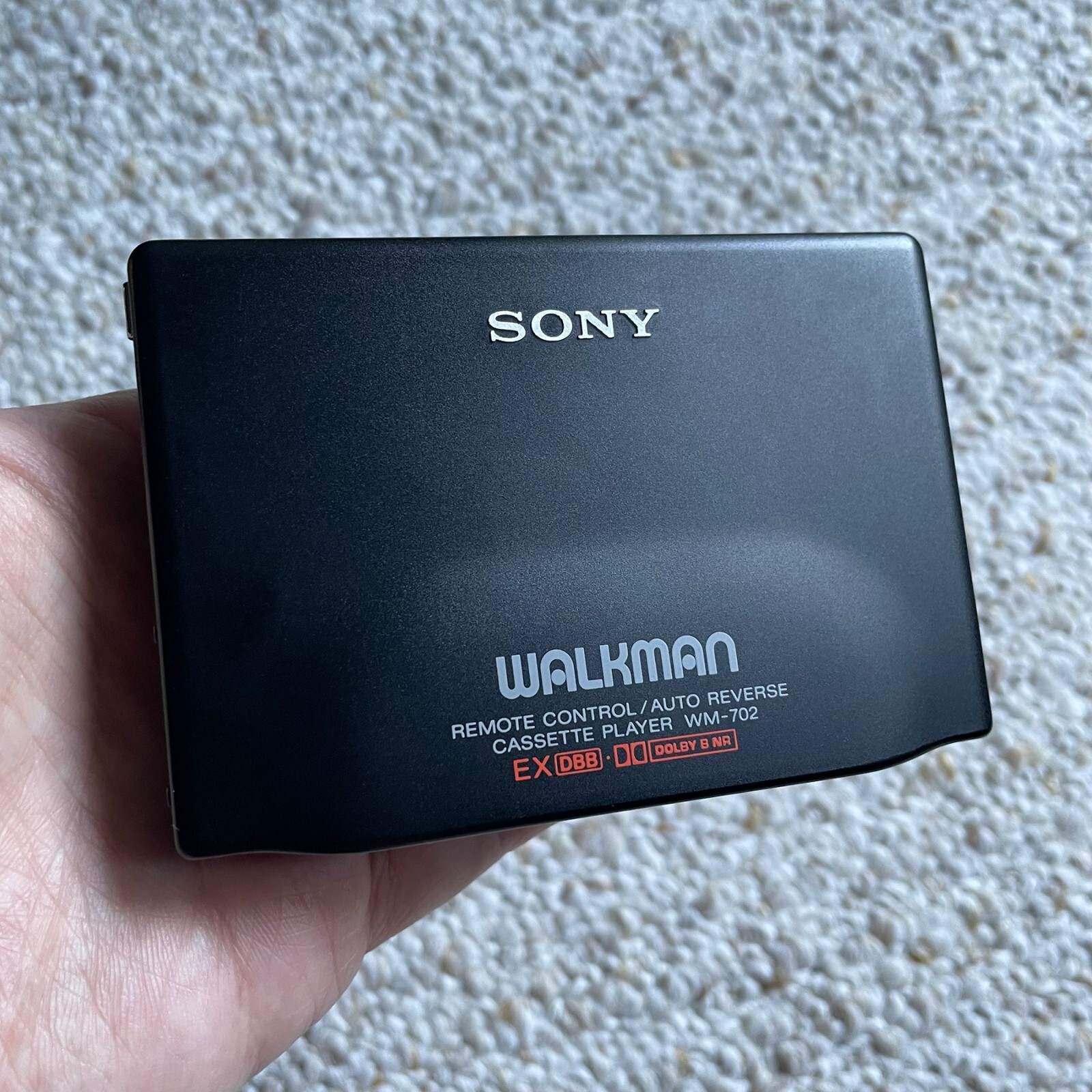 Sony WM-702 Walkman Cassette Player, Awesome Black ! For Sony WM-702 Walkman Cassette Player, Awesome Black ! For