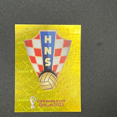2022 PANINI FIFA World Cup Qatar Stickers GOLD FOILS Logos and Teams
