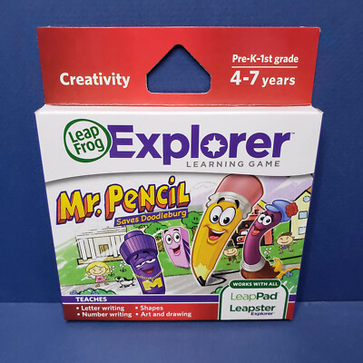 LEAP FROG EXPLORER LETTERS ON THE LOOSE Learning Game ULTRA eBOOK NEW SEALED