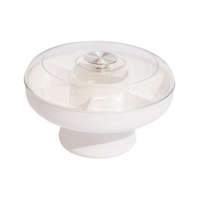 Round Fruit Plate Large Capacity Multipurpose Fruit Serving Plate Kitchen