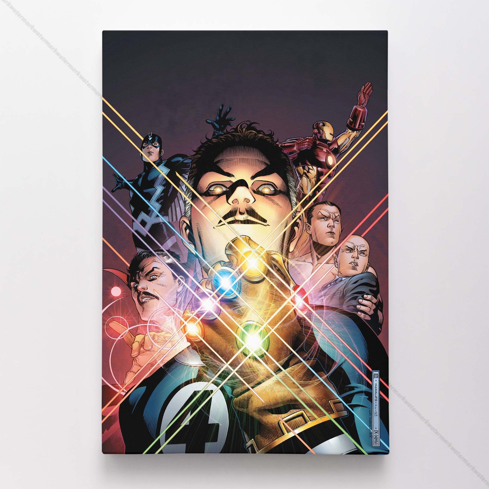 Avengers Poster Canvas Marvel Superhero Comic Book Cover Art Print #5156