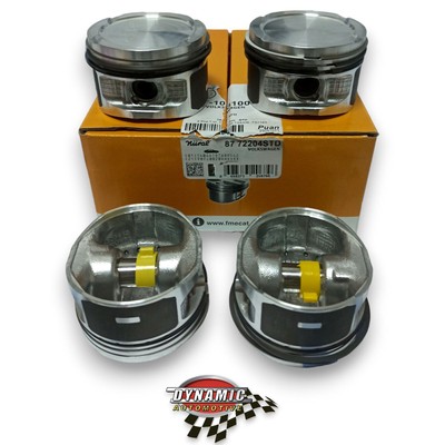 4X NURAL KOLBEN 77,01 MM 1,4l 16V FÜR VW SEAT ŠKODA AFK ANM AQQ BBY BCA AXP...
