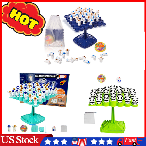 S Spaceman Balancing Board Game Balance Counting Toy For Children