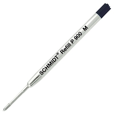 Ball Point Refill Black Ink Medium Schmidt P900 Parker Style