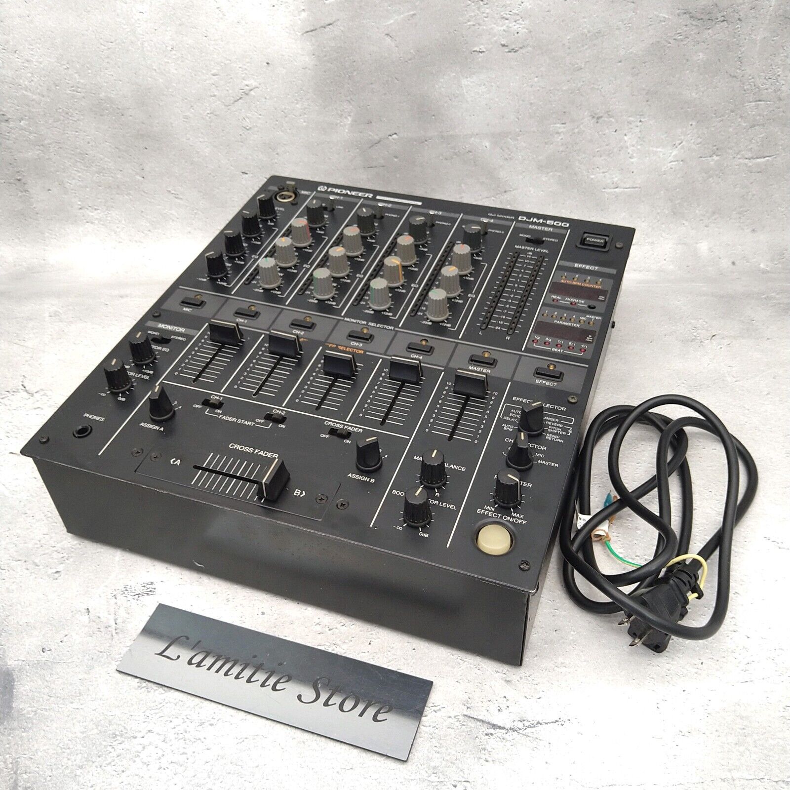 Pioneer DJ DJM-500 4-channel Performance Mixer Professional Pioneer DJ DJM-500 4-channel Performance Mixer Professional