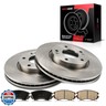 Torchbeam 11.02 inch (280mm) Front Brake kit|Brake Pads and Rotors Kit Compatible with 2005-2010 Hyundai Sonata; Sportage, 2012-2013 Kia Soul,Disc Brake Rotors + Ceramic Pads Kit,6pcs,31337 D924
