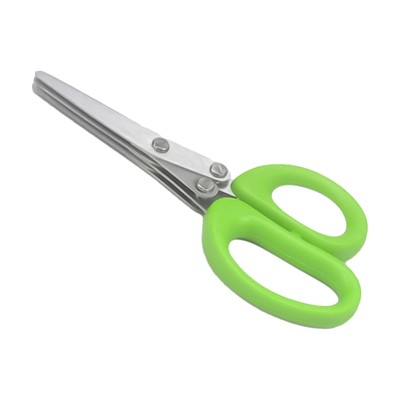 Multi-Layer Kitchen Food Scissor Shear Knife Herbs Vegetable Stainless Steel Cut