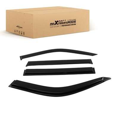 Rain Guards for Toyota LandCruiser 100 105 1998-2007 Wind Deflectors Acrylic