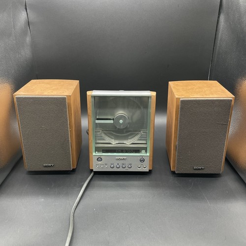 SONY HCD-EX1 CDレシーバー/SS-CEX1 スピーカー ミニコンポ Sony CMT-EX1 Compact Component System w/ HCD-EX1 Receiver