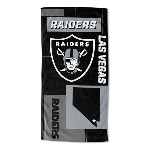 Пляжное полотенце Northwest NFL Las Vegas Raiders State Line
