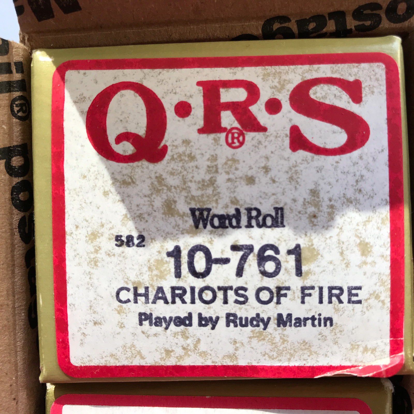 Lot of 5~MOVIE THEME~QRS Piano Rolls~9-5*Ben*Over the Rainbow*Chariots of Fire +
