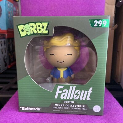 Funko Fallout Dorbz Vault Boy Rooted Vinyl Figure NEW Toys Collectibles