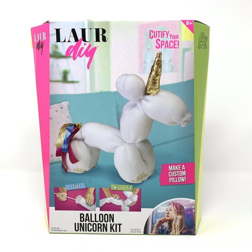 Unicorn Plush Balloon Animal DIY Decorative Pillow Crafting Kit Laur DIY