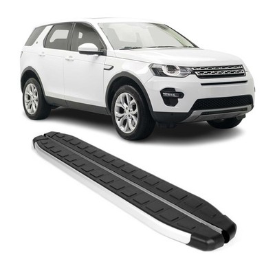 Alu Side Steps Running Board for Land Rover Discovery Sport 2015-2019 Black Gray