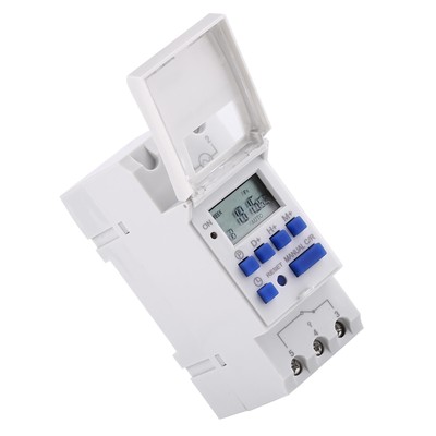 1pc Digital Timer LCD Display Weekly Programmable Electronic Time Switch For 