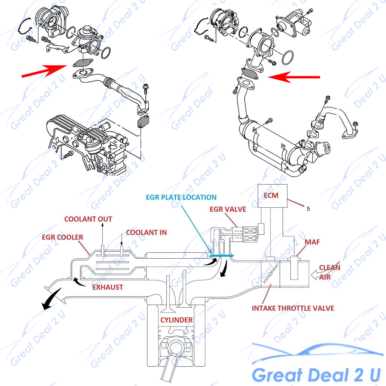 4Jj1 egr delete resistor