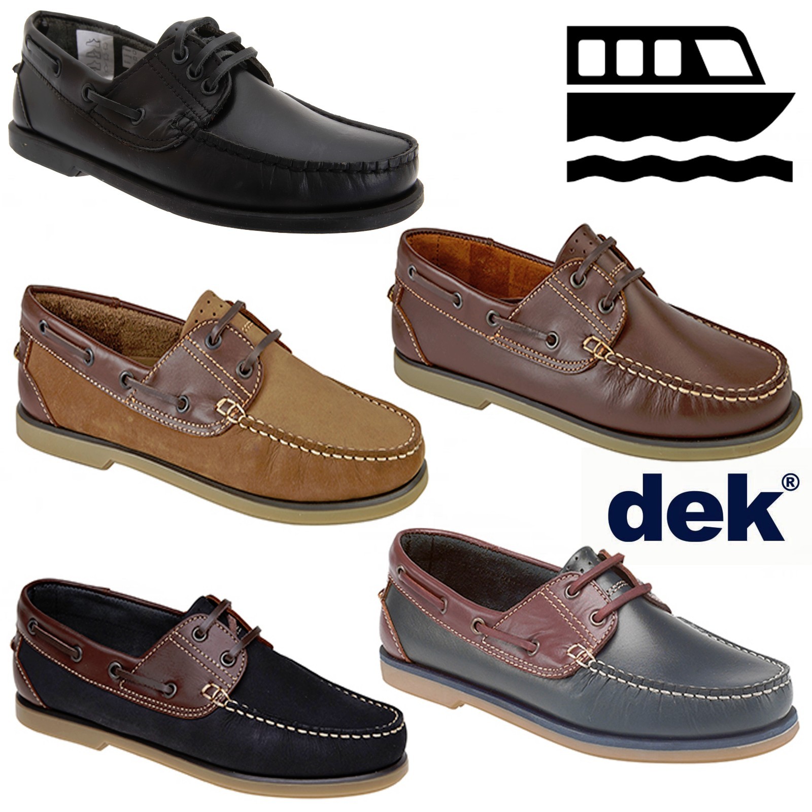 mens casual deck shoes