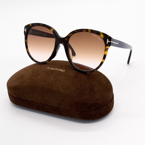 美品 TOMFORD sunglasses vintage TF225 Rita Tom Ford FT0275 Alicia 52F - Dark Havana Sunglasses