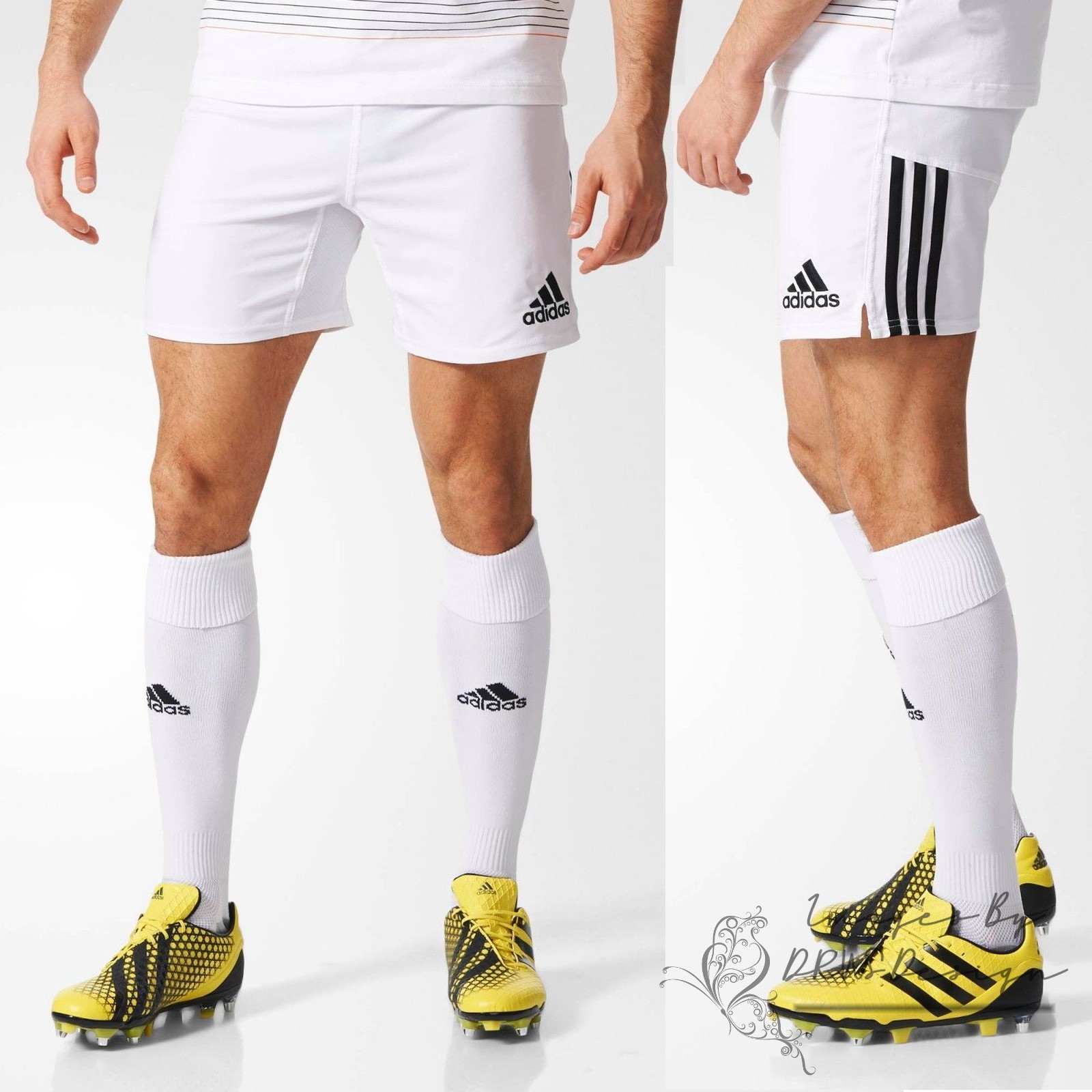 adidas white shorts mens