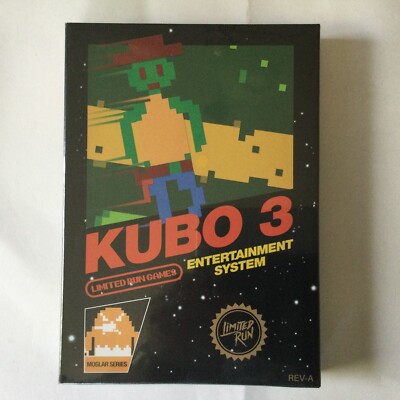 Kubo 3, LRG, Nintendo NES, Brand New, Factory Sealed, Free Shipping