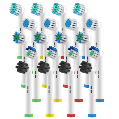 Toothbrush Replacement Heads Compatible with Oral B - 20 Toothbrushes