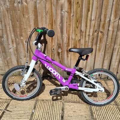 Woom 2 Kids Bike - Wheel Size 14” - Weight 5kg - Purple