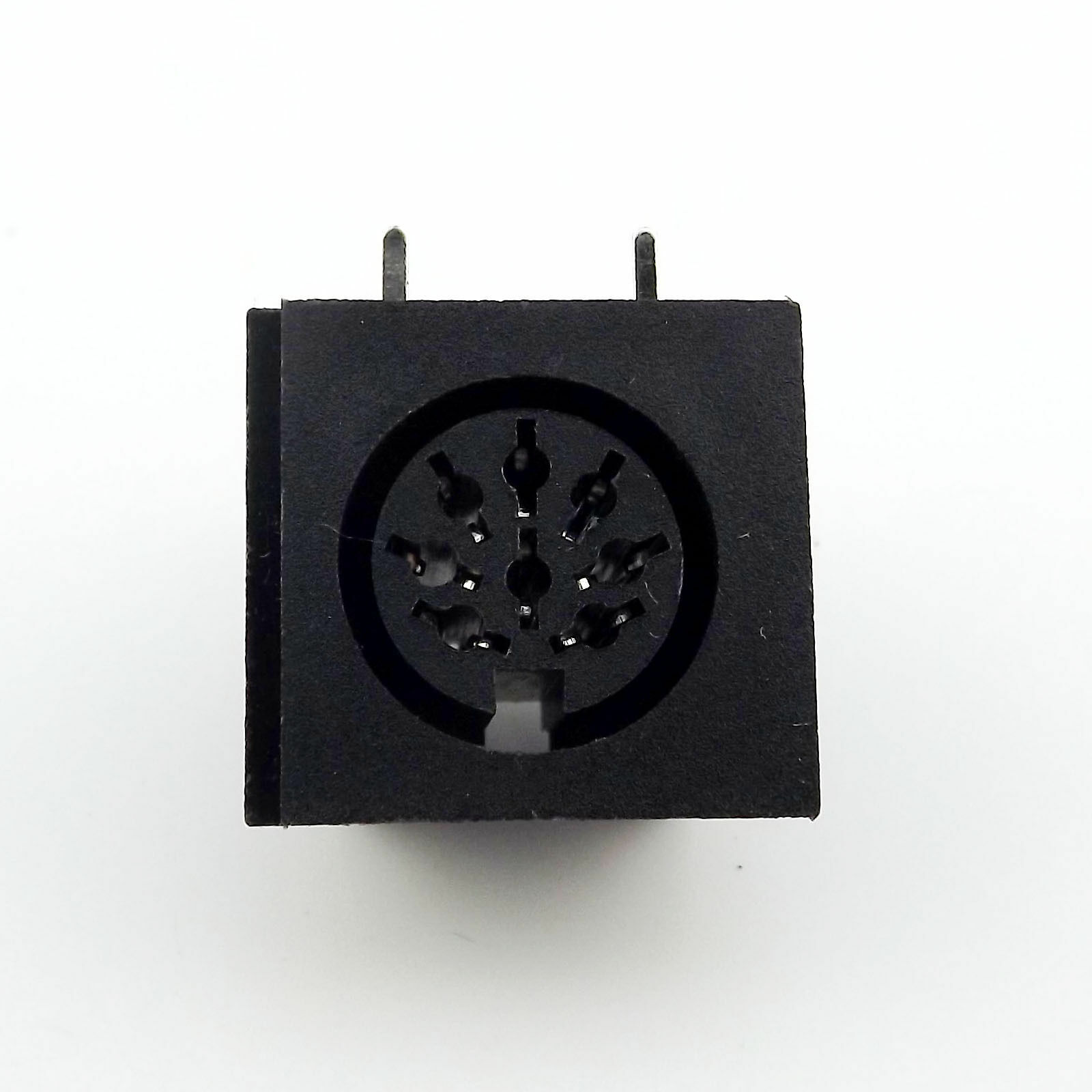 1pcs DIN 8 Pin Circular Jack Female Panel Mount PCB Mount Connector