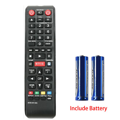 GENERIC Remote for SAMSUNG Blu-Ray Player AK59-00145A AK59-00146A AK59-00149A 