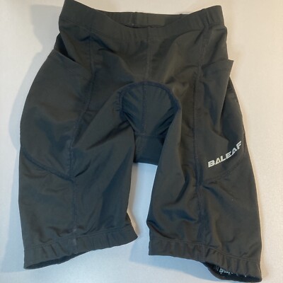 NWOT Baleaf Womens Padded Black Cycling Shorts Size M