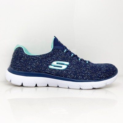 

Женские кроссовки Skechers Summits 12987, синие кроссовки, размер 10, Синий, Summits