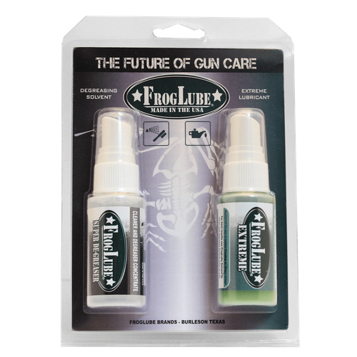 FrogLube Dual Gun Cleaning System Kit, Froglube Extreme Liquid Lube & : 15265